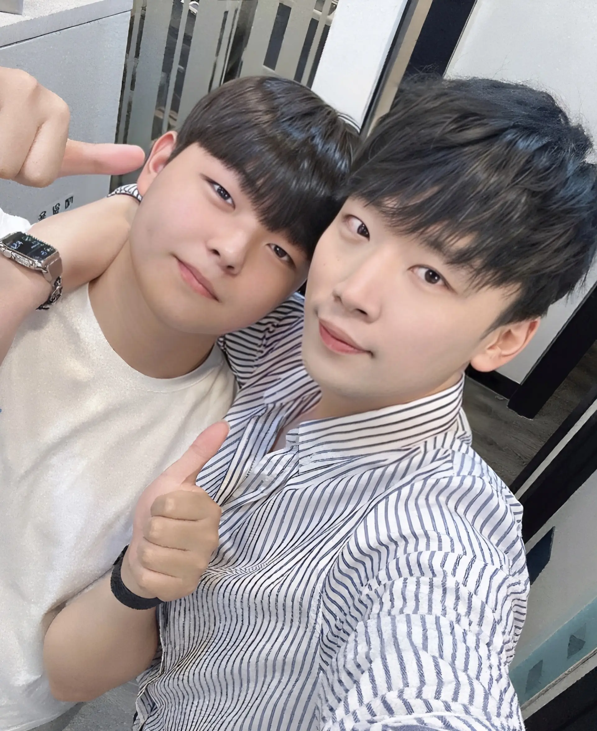 김우석영어학원 제자와 함께